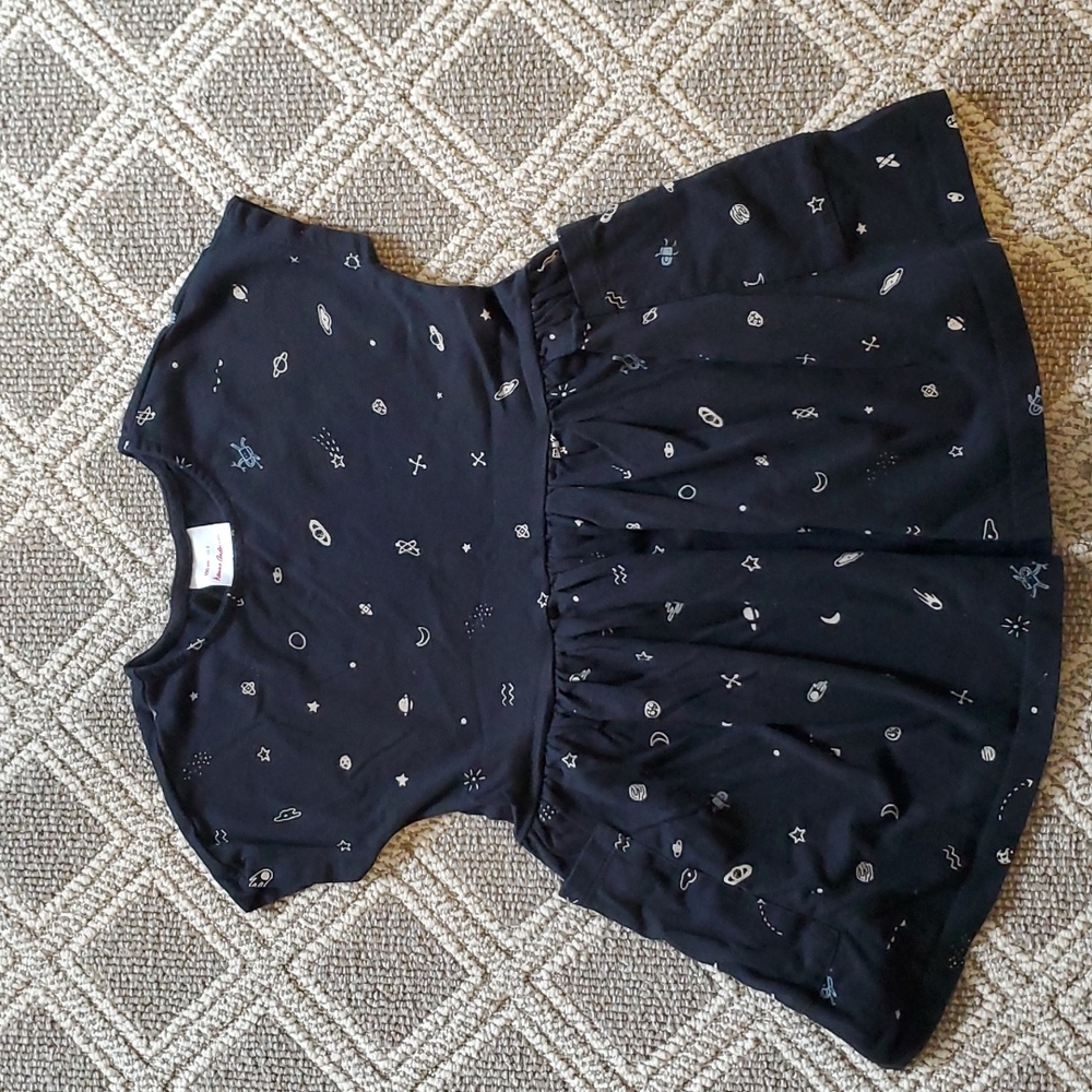 Hanna Andersson space dress, size 4